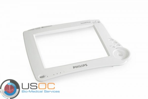 M8001-64013, 451261015371 Philips MP20 Front Bezel with Glass and Non Touch HIF Board Symbols Refurbished