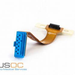 2025730-001 GE Tram 451 Nellcor Oximax Blue SPO2 Connector With Flex Cable Refurbished