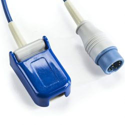 0010-20-42710 Mindray (Round, 7-pin, keyed) SPO2 Extension Adapter Cable 7 ft. OEM Compatible.