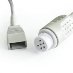 650-204 Mindray Datascope IBP Adapter Cable (Female 6 pin 13 ft) to BD Connector OEM Compatible.