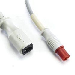 040-000052-00 Mindray Datascope IBP Adapter Cable (D-Shaped 5 pin 13ft) to Medex Abbott Connector OEM Compatible.