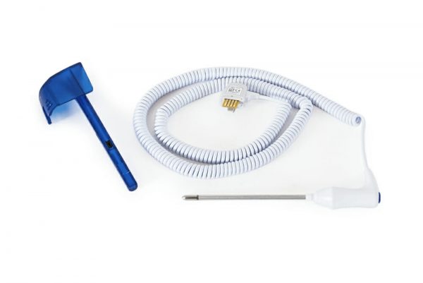 02893-100 Welch Allyn Oral Temperature Probe 9 ft Blue For SureTemp 690/692 Electronic Thermometers OEM New.
