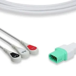 Mindray Direct ECG Cable 3 Leads Grabber Oem Compatible
