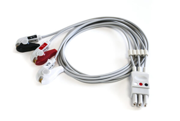 Datex Ohmeda 3 Lead ECG Pinch Connector