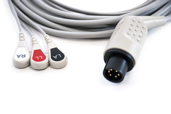 Mindray Datascope 3 Lead Snap ECG Direct Connect Lead Set