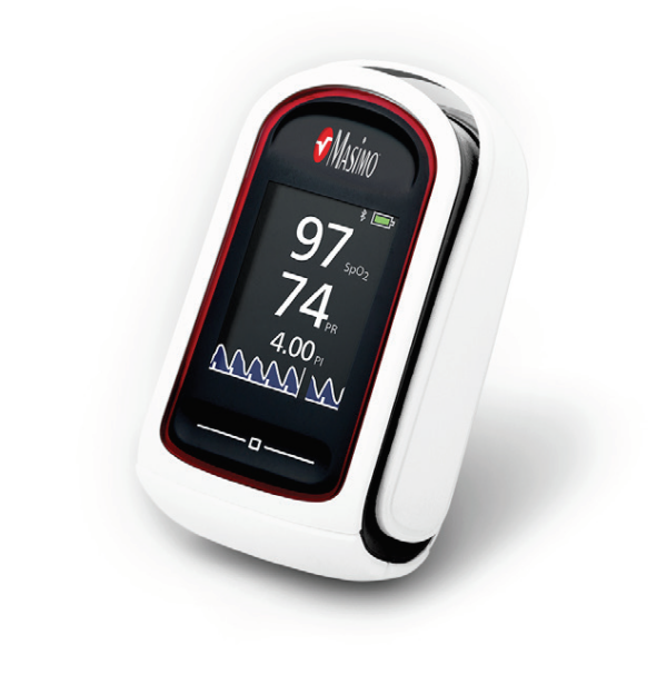 9809 Masimo MightySat Rx Bluetooth Fingertip Pulse Oximeter