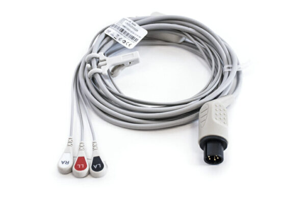 CB-72316 Curbell ECG 3 SNAP Connector Cable - Image 2