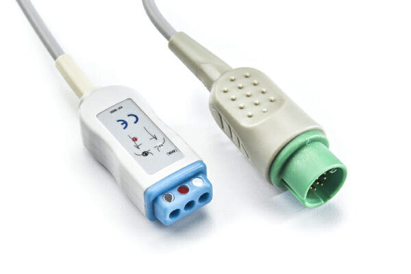 Spacelabs 3 Lead ECG Trunk Male Cable - Image 2