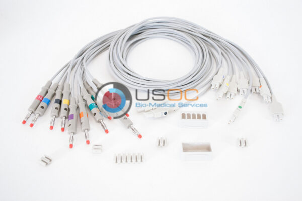 GE 10 Lead ECG Banana Plug