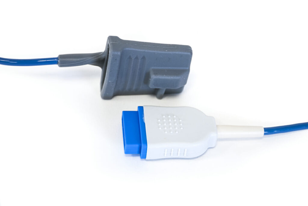 Spo2 Adapter Oximax GE Nellcor OxiMax SPO2 Sensor Soft Shell Direct Connector - USOC Medical