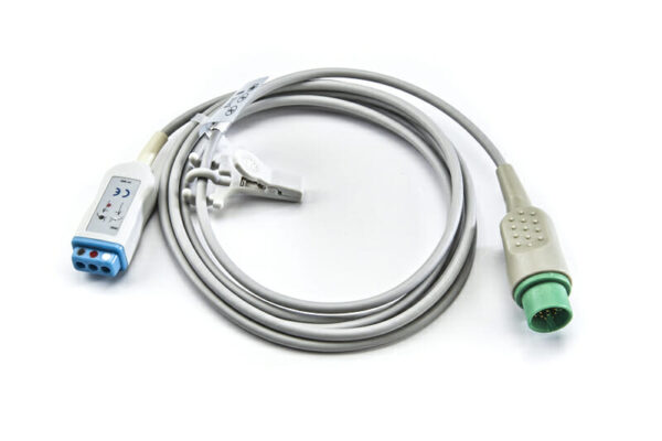 Spacelabs 3 Lead ECG Trunk Male Cable