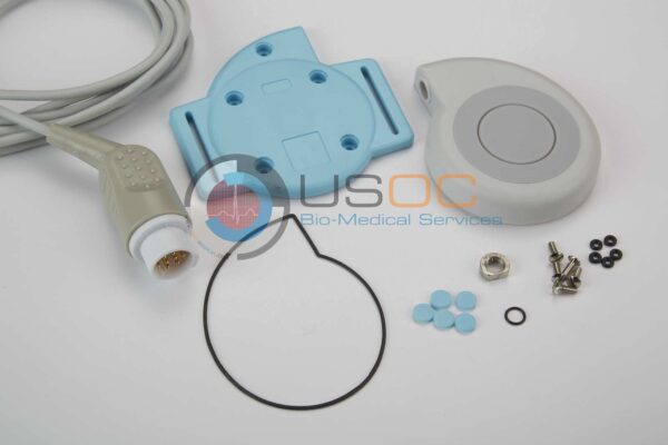 GE Corometrics 2264 Toco Wing Complete Case And Cable Assembly