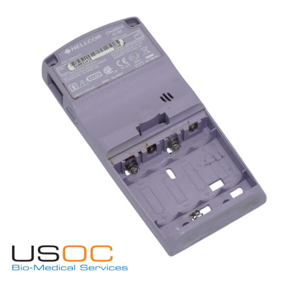Nellcor N-65 Rear Case w/  Battery Contacts