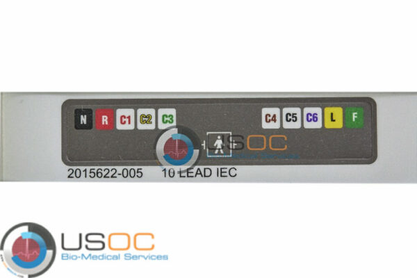 GE CAM 14, HD, Marquette EKG 10 Lead IEC Overlay